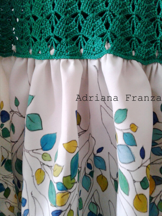 custom-hand_painted-dress-leaver-ramage-decoration-green-hand-painted-crochet-one_of_a_kind-unique-original_dress