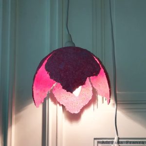 fiore rosa - lampadario